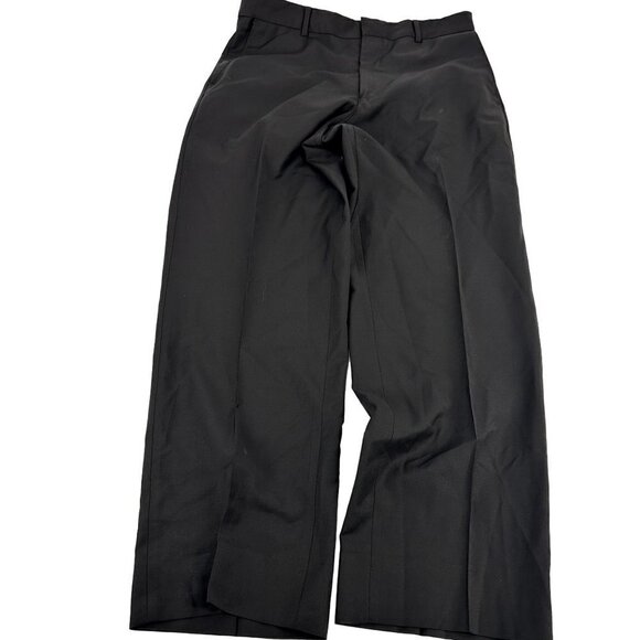 Emile Lafaurie Men’s Wool Blend Dress Pants Dark Brown Size 42 (EU 42 / US 32 - Picture 2 of 12